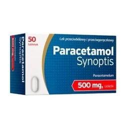 Paracetamol Synoptis 500 mg tabletki 