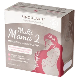 Multi Mama 2 Singularis Superior (Mama Plus + Gravidia DHA) kapsułki 