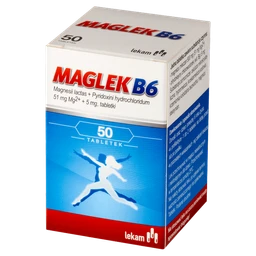 Maglek B6 51 mg Mg2+ + 5 mg tabletki 