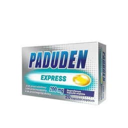 Paduden Express 200 mg kapsułki miękkie 