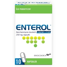 Enterol lek probiotyk 250 mg kapsułki twarde 