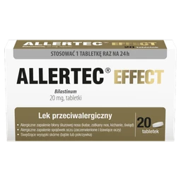 Allertec Effect 20 mg tabletki 