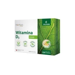 Biovitum Liquid Witamina D3 2000 50 µg kapsułki 