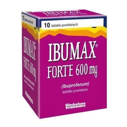 Ibumax Forte 600 mg tabletki powlekane 