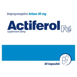 Actiferol Fe 30 mg kapsułki otwierane 