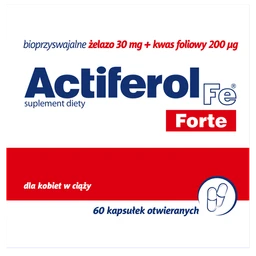 Actiferol Fe Forte kapsułki otwierane 