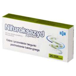 Nifuroksazyd Polfarmex 200 mg tabletki powlekane 