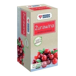Żurawina Rodzina Zdrowia zioła do zaparzania 
