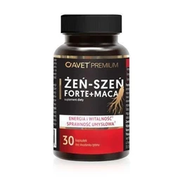 Żeń-szeń forte + Maca kapsułki 