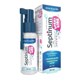Septinum Silver Kids spray do stos. w j. ustnej lub gardle 