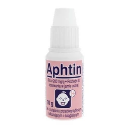 Aphtin 200 mg/g płyn do stosowania w jamie ustnej 