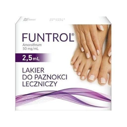 Funtrol 50 mg/ml lakier do paznokci, leczniczy 