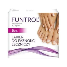 Funtrol 50 mg/ml lakier do paznokci, leczniczy 