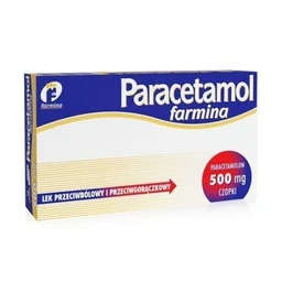 Paracetamol Farmina 500 mg czopki doodbytnicze 