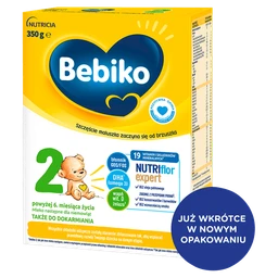 Bebiko 2 NUTRIflor Expert proszek 