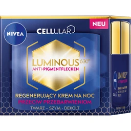 Nivea Cellular Luminous 630, krem regenerujący przeciwko przebarwieniom, na noc 