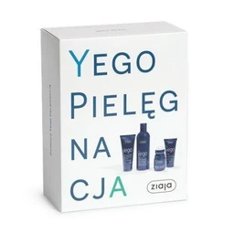 Zestaw Promocyjny Ziaja Yego, krem nawilżający, 50 ml + żel pod prysznic, 200 ml + balsam po goleniu, 75 ml + antyperspirant Yego Sport, 60 ml 