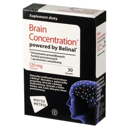 Brain Concentration Powered By Belinal kapsułki 