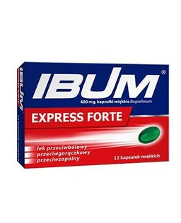 Ibum Express Forte 400 mg kapsułki miękkie 