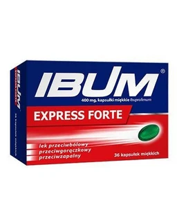 Ibum Express Forte 400 mg kapsułki miękkie 