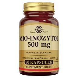 Solgar Mio-Inozytol 1500 mg kapsułki 