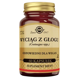 Solgar Głóg wyciąg 400 mg kapsułki 