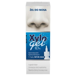 Xylogel 0,1% 1 mg/g żel do nosa 