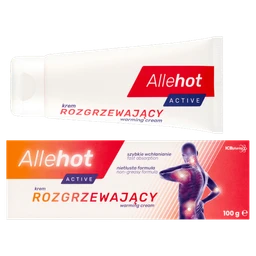 Allehot Active, krem rozgrzewający 