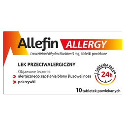 Allefin Allergy 5 mg tabletki powlekane 