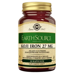 Solgar Earth Source Koji Iron 27 mg kapsułki 