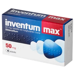 Inventum Max 50 mg tabletki do rozgryzania i żucia 