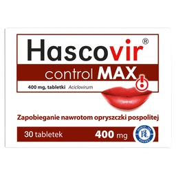 Hascovir control MAX 400 mg tabletki 