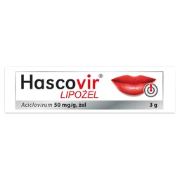 Hascovir Lipożel 50 mg/g 