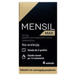 Mensil Max 50 mg tabletki do rozgryzania i żucia 