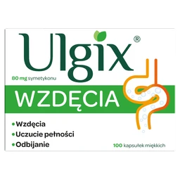 Ulgix Wzdęcia kapsułki miękkie 