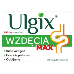 Ulgix Wzdęcia Max kapsułki miękkie 