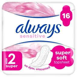 Always Ultra Super Sensitive Podpaski ze skrzydełkami 