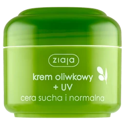 Ziaja Oliwkowa, krem oliwkowy z UV, cera sucha i normalna 