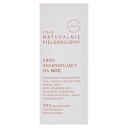 Ziaja Naturalnie Pielęgnujemy krem regenerujący na noc 