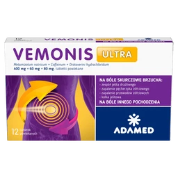 Vemonis Ultra 400 mg + 60 mg + 80 mg tabletki powlekane 