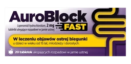 AuroBlock Fast 2 mg tabletki ulegające rozpadowi w jamie ustnej 