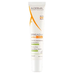 A-Derma Epitheliale A.H Ultra SPF 50+ Ochronny krem regenerujący dla skóry osłabionej przeciw śladom 
