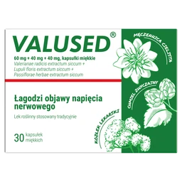 Valused 60 mg + 40 mg + 40 mg kapsułki miękkie 