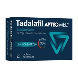 Tadalafil APTEO MED 10 mg tabletki powlekane 