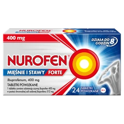 Nurofen Mięśnie i Stawy Forte 400 mg tabletki powlekane 