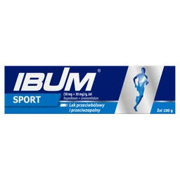 Ibum Sport (50 mg + 30 mg)/g żel 