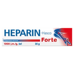 Heparin-Hasco forte 1000 j.m./g żel 