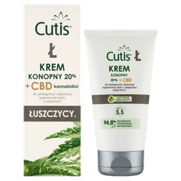 Cutis Ł Łuszczyca krem konopny 20% + CBD 20% 