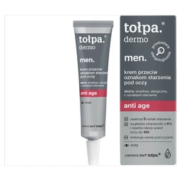 Tołpa Dermo Men Anti Age, krem przeciw oznakom starzenia pod oczy 