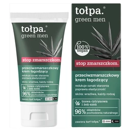 Tołpa Green, Men, krem przeciwzmarszczkowo-orzeźwiający 